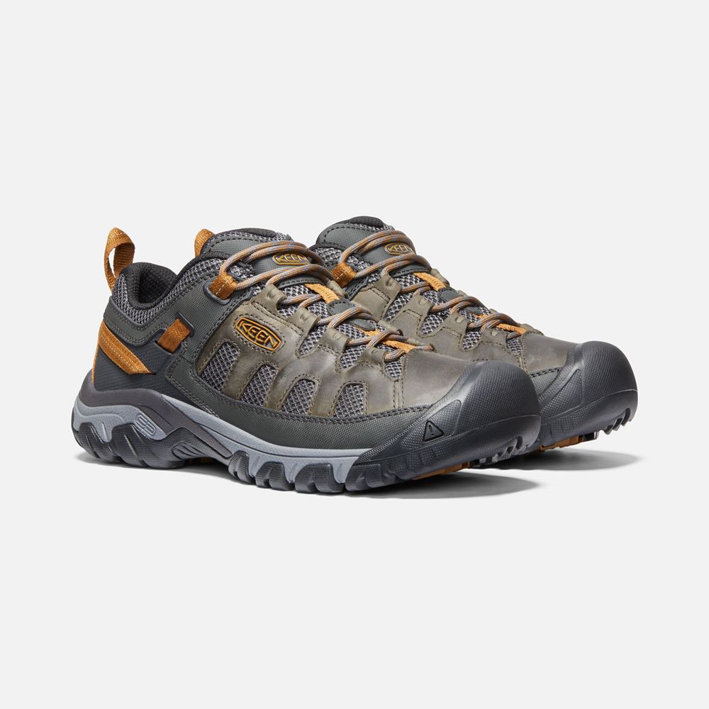 Keen Wandelschoenen Heren Zwart Bruin - Targhee Vent - 48976-ZYKV